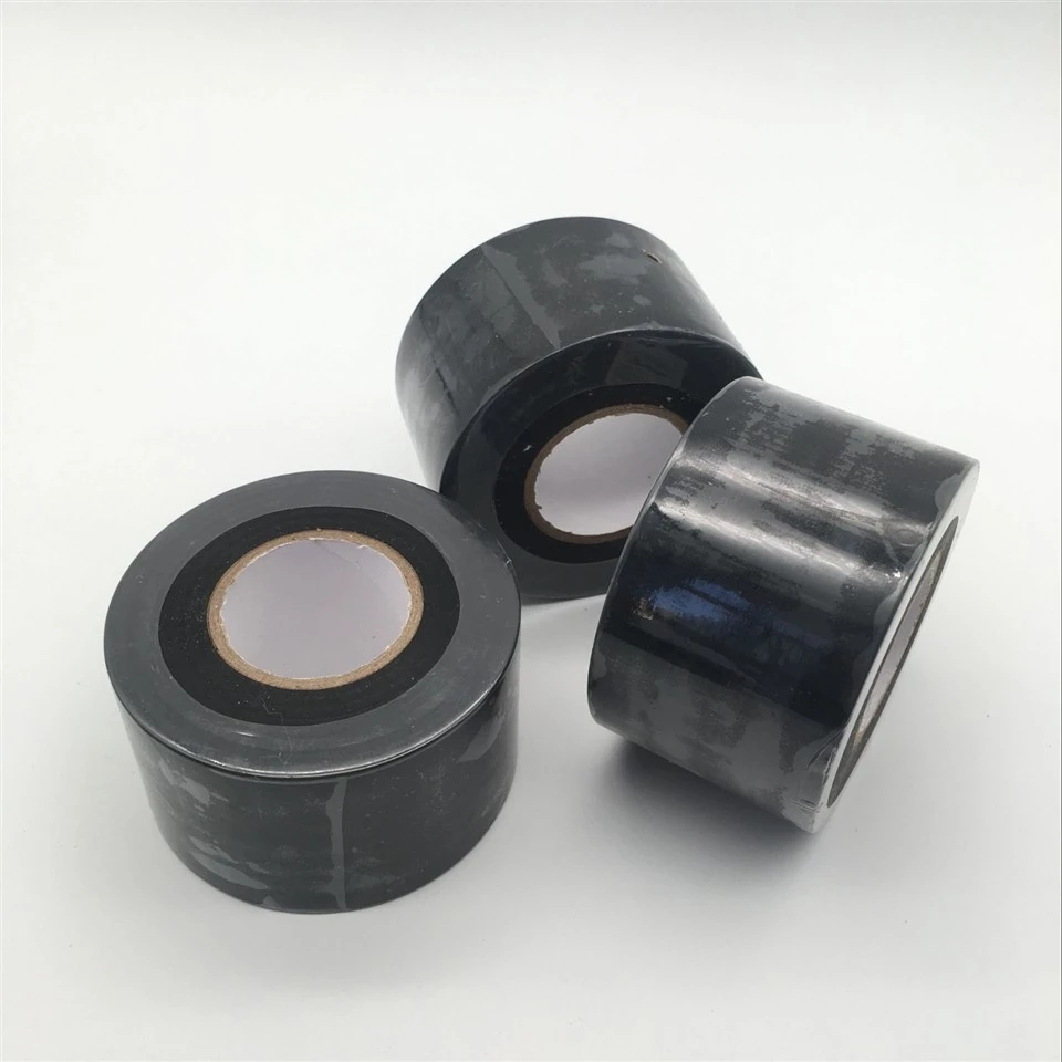 PVC Pipe Wrapping Tape 0.2mm X 50mm Standard For Saudi Arabia Market factory